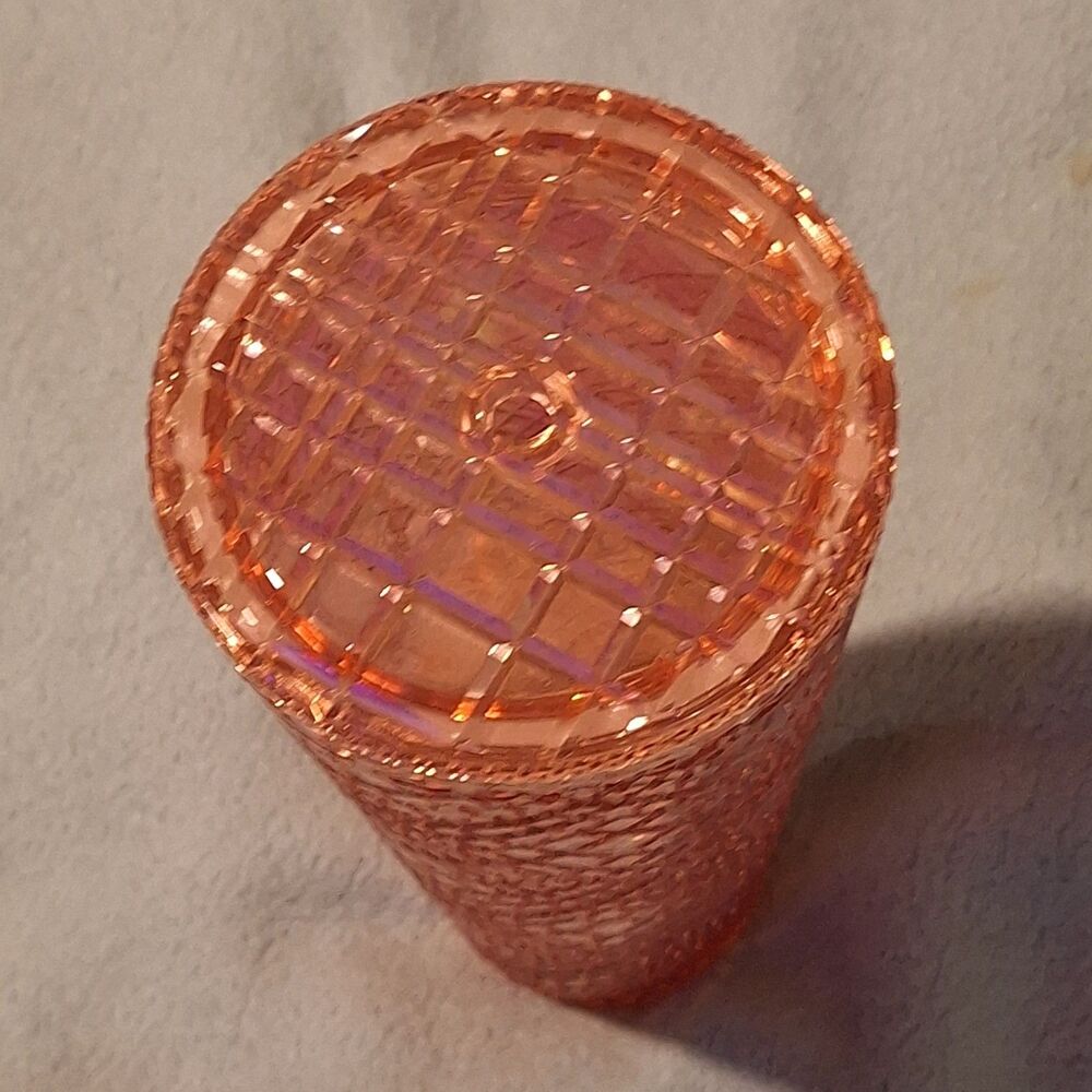 Starbucks Iridescent Rose Gold Pink Venti Tumbler 24 Oz No Straw 2021 NWT - Picture 3 of 5